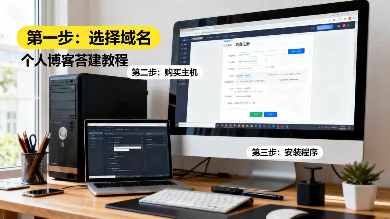 个人记录网站怎么做？个人博客网站搭建教程