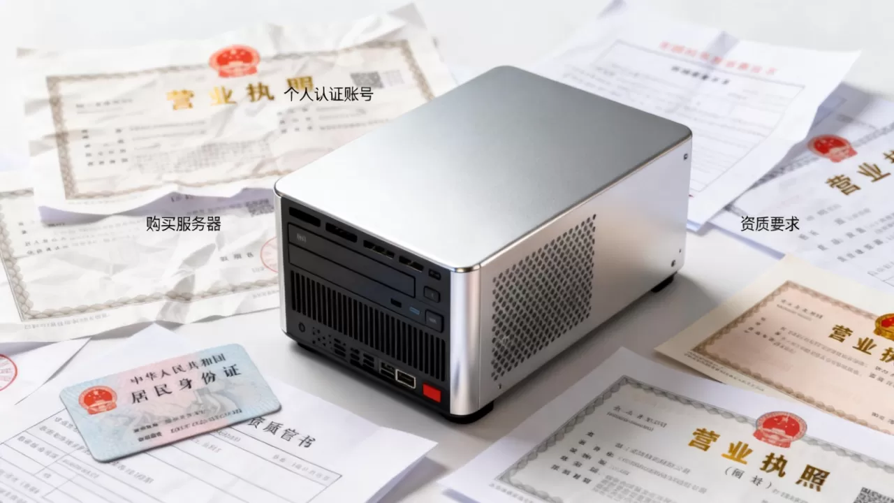 个人认证账号能买服务器吗？个人购买服务器需要什么资质
