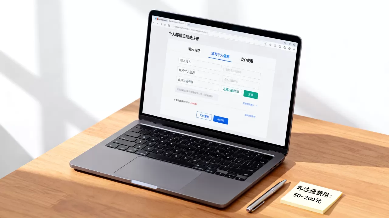 个人邮箱域名怎么注册？个人邮箱域名注册费用