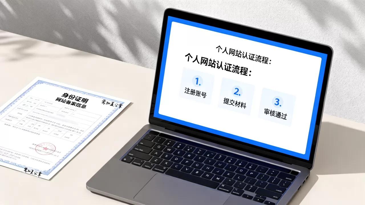 个人认证网站怎么弄？个人网站认证流程