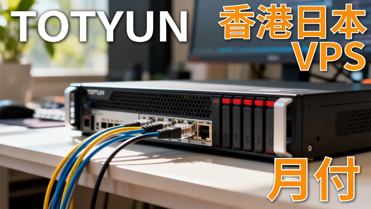 新商家TOTYUN全线5折是真的吗？香港日本VPS月付推荐