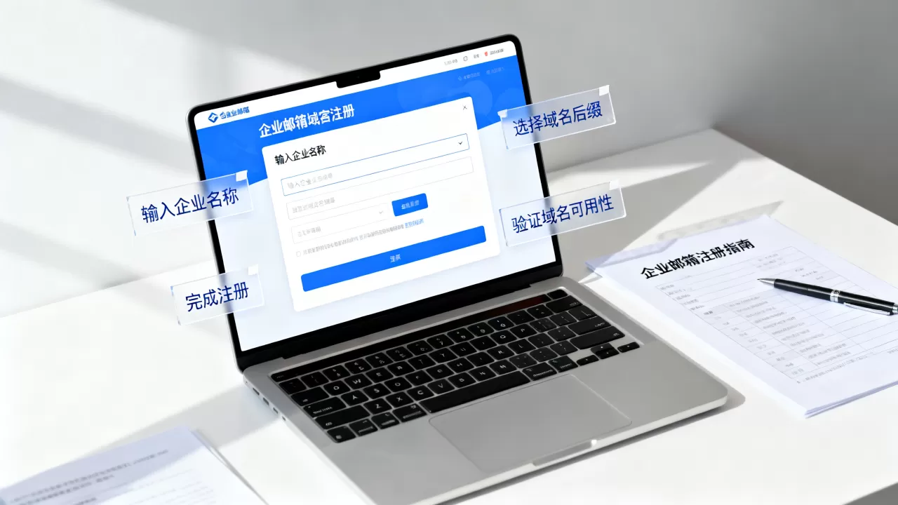 个人邮箱后缀企业域名怎么注册？企业邮箱域名注册流程