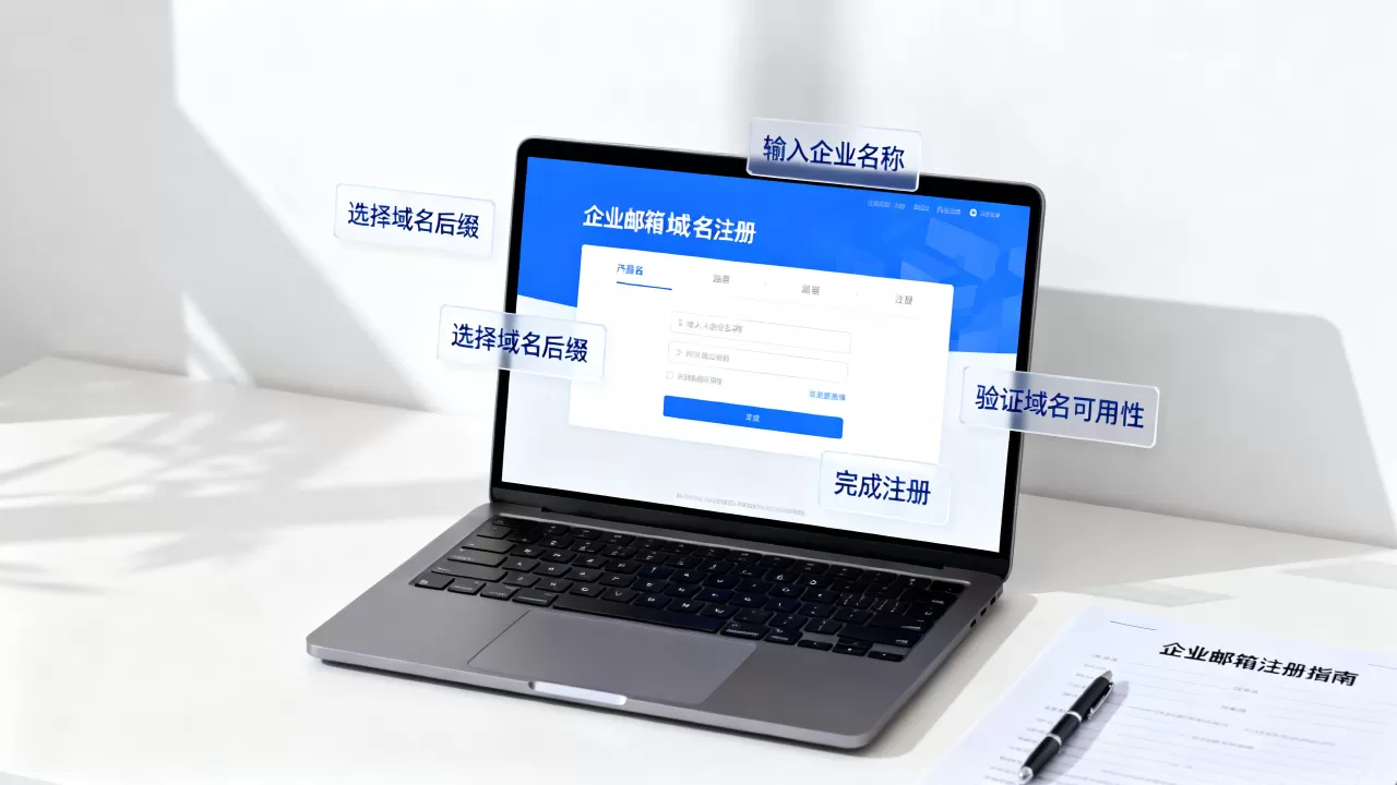 个人邮箱后缀企业域名怎么注册？企业邮箱域名注册流程
