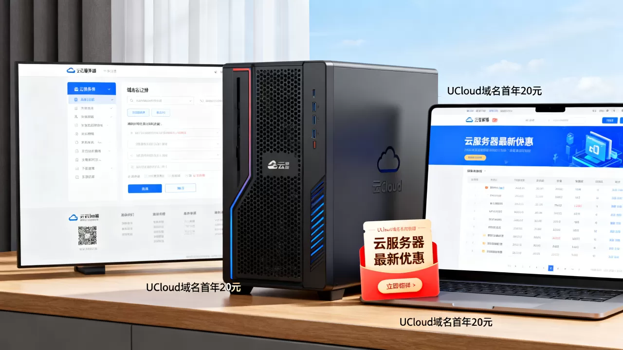 UCloud域名首年20元是真的吗，云服务器最新优惠活动