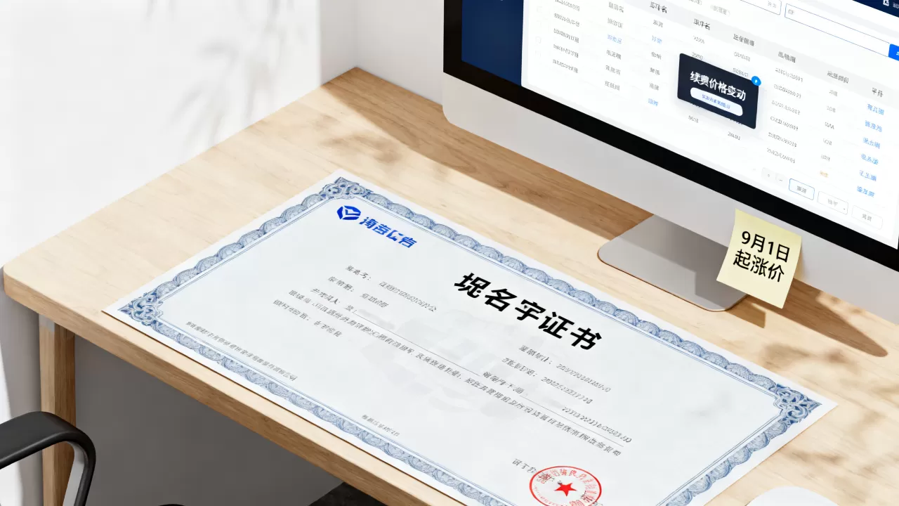 NameSilo.com域名9月1日起涨价是真的吗？域名续费价格变动最新政策