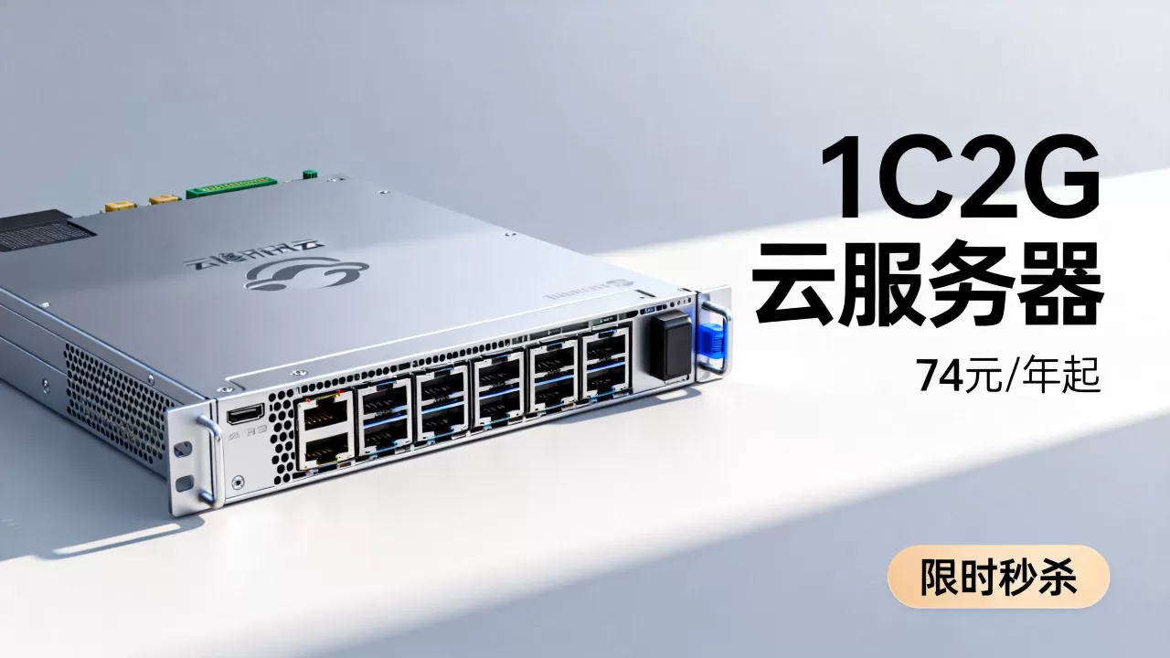 腾讯云1C2G云服务器74元/年起值得买吗？腾讯云限时秒杀活动详情