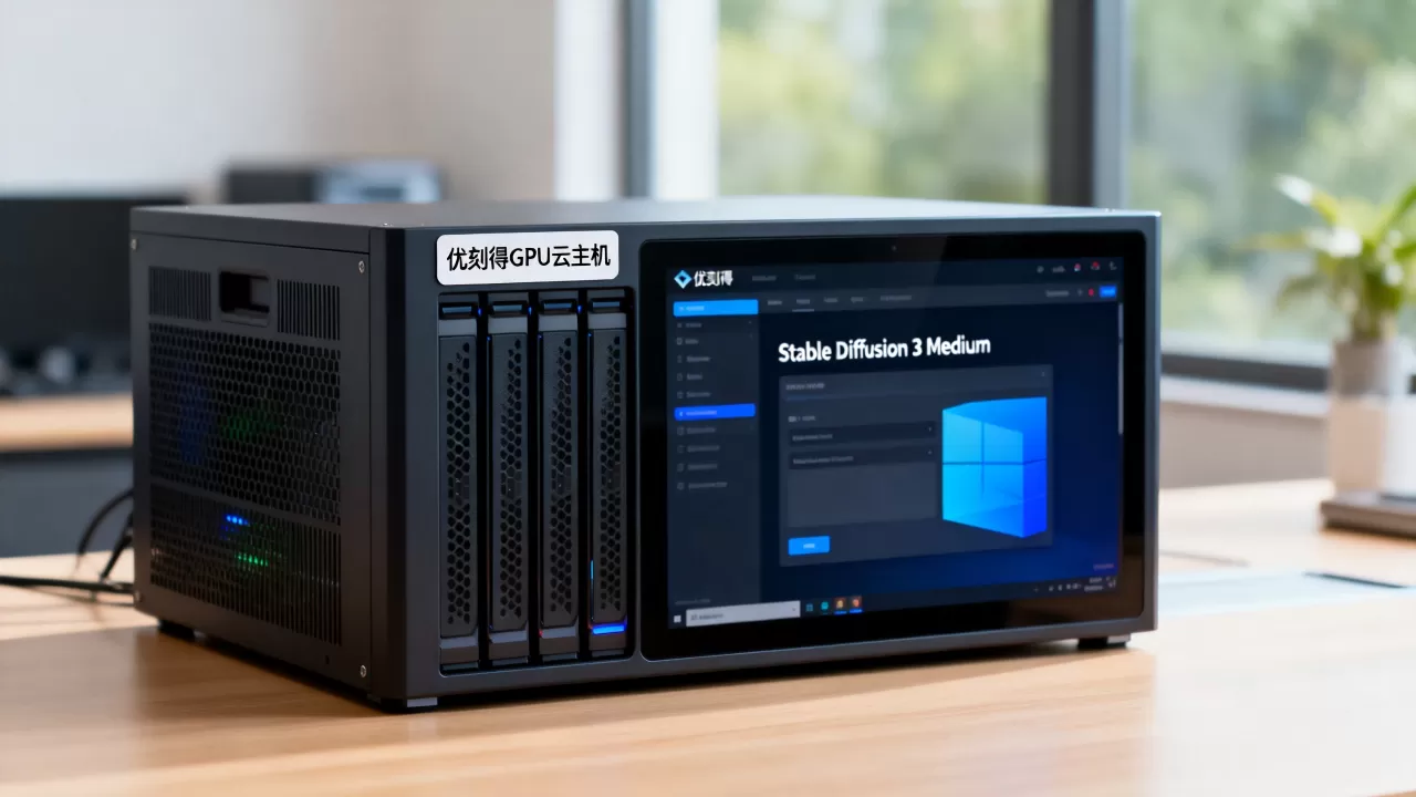 优刻得GPU云主机如何运行Stable Diffusion 3 Medium？