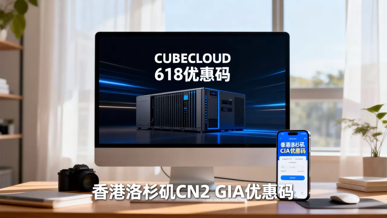 CUBECLOUD 618优惠码怎么用？香港洛杉矶CN2 GIA优惠码