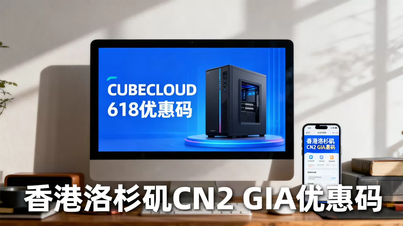 CUBECLOUD 618优惠码怎么用？香港洛杉矶CN2 GIA优惠码