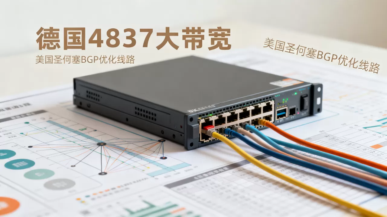 德国4837大带宽月付多少？美国圣何塞BGP优化线路推荐