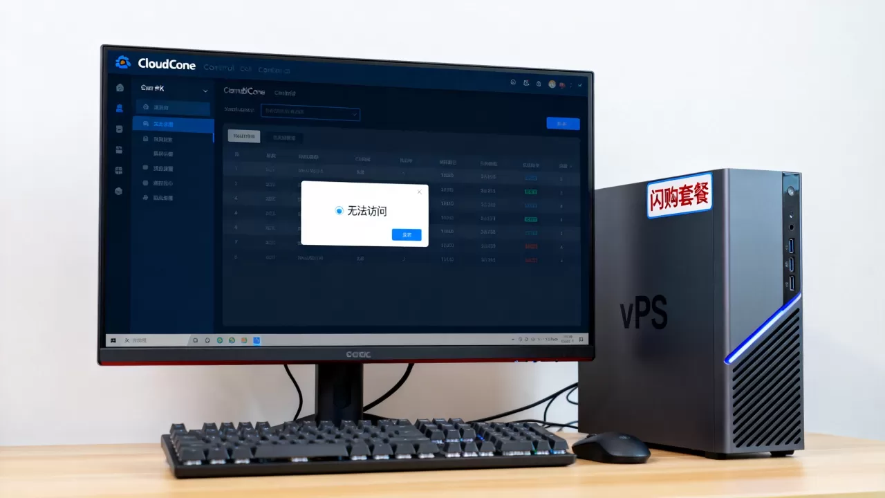 CloudCone控制台域名为何无法访问？vps闪购便宜套餐推荐