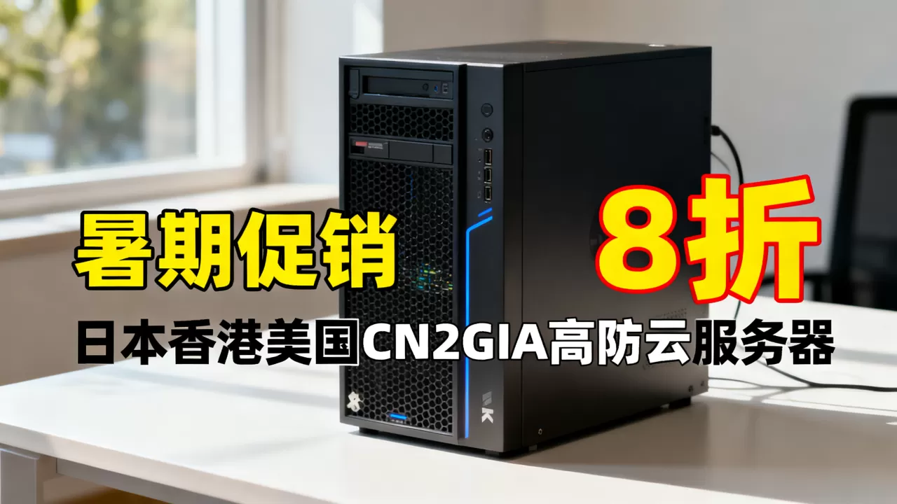 TmhHost暑期促销值得入手吗？日本香港美国CN2GIA高防云服务器8折