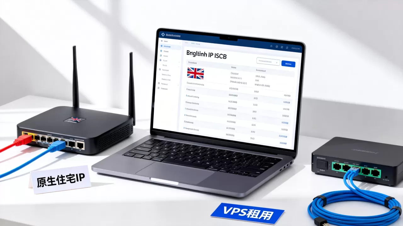 英国双ISP原生住宅IP好用吗？英国VPS租用价格