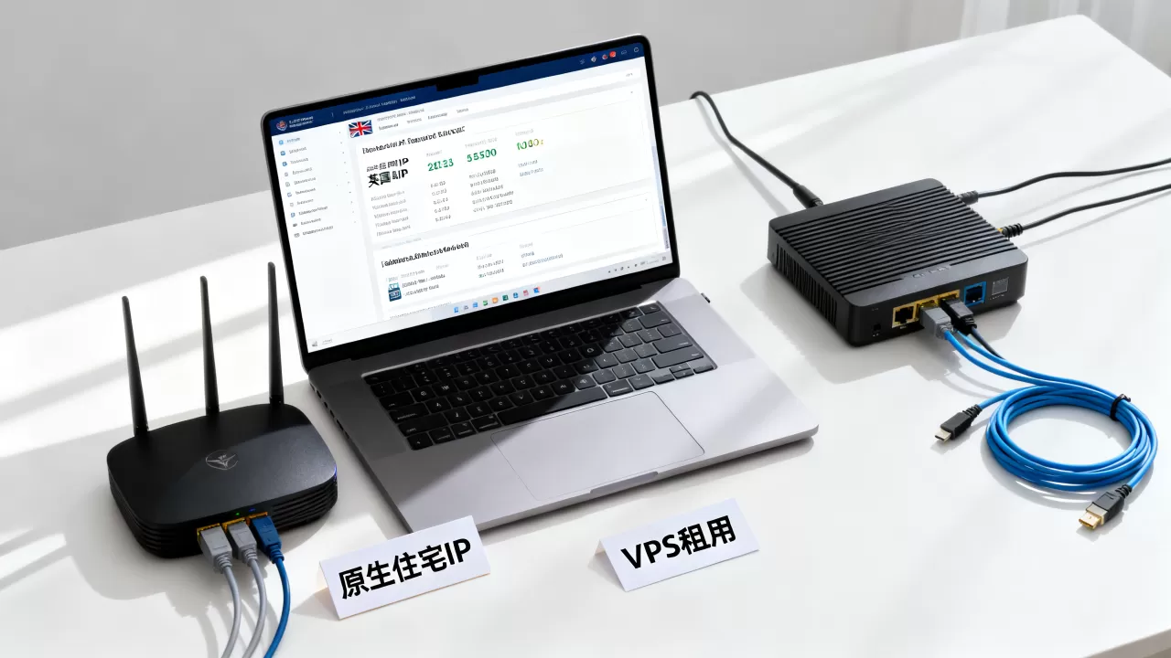 英国双ISP原生住宅IP好用吗？英国VPS租用价格