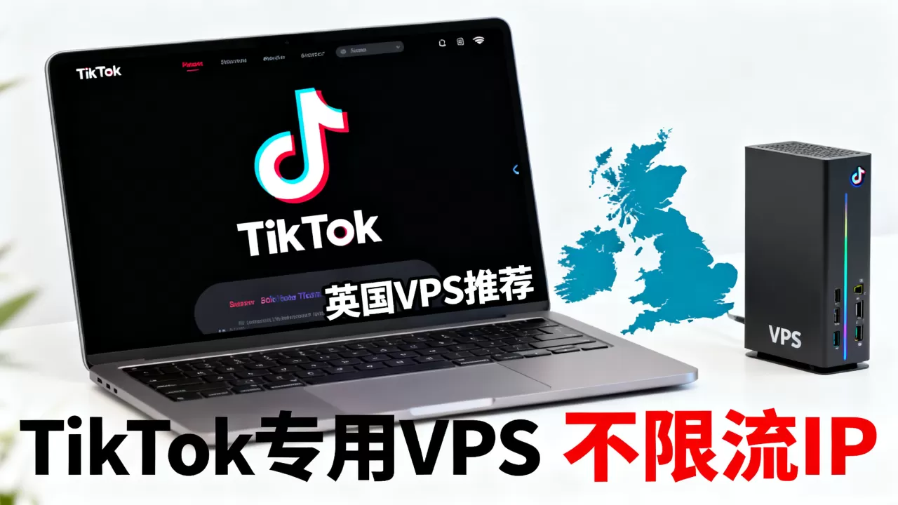 做TikTok VPS选哪家？英国本土IP不限流长尾疑问词