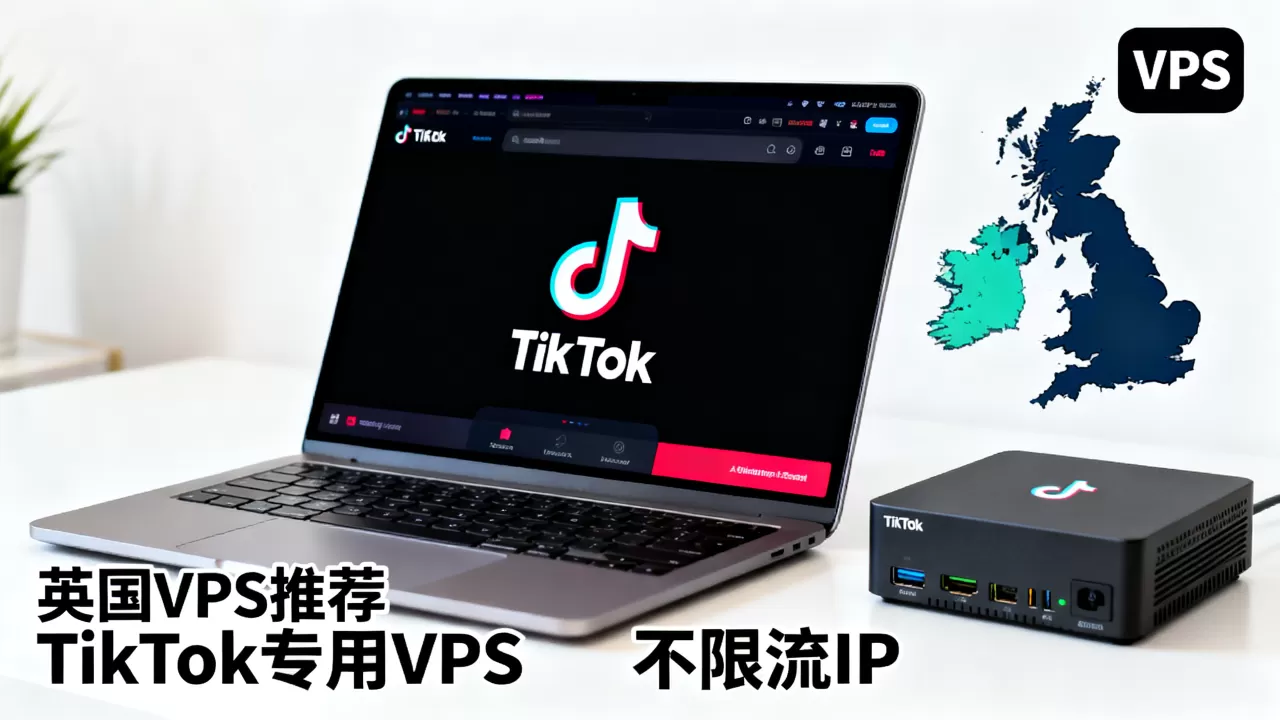 做TikTok VPS选哪家？英国本土IP不限流长尾疑问词