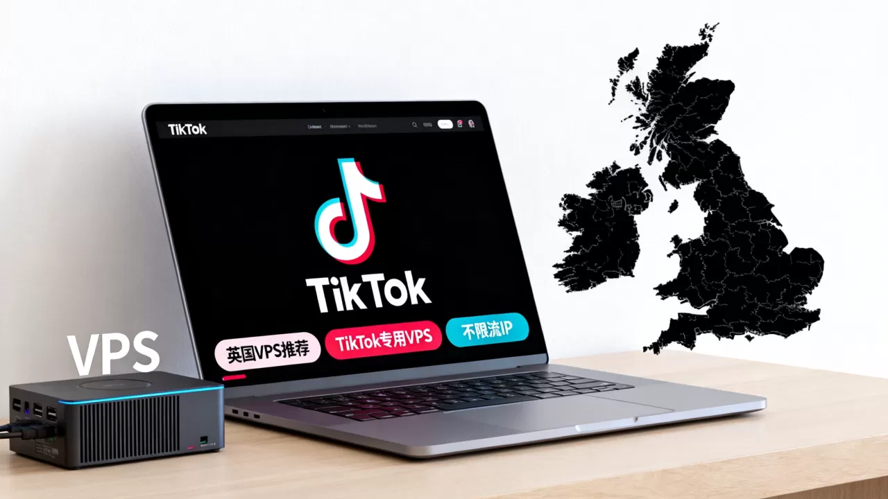 做TikTok VPS选哪家？英国本土IP不限流长尾疑问词
