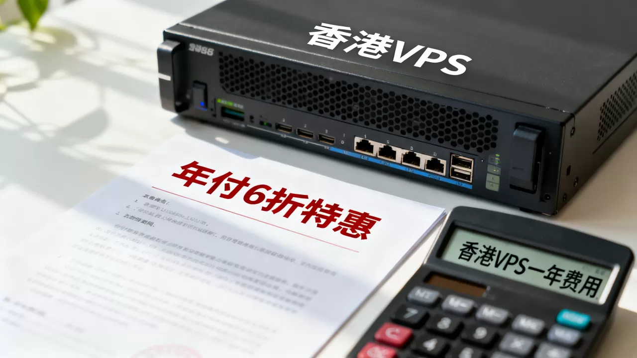 租用香港VPS一年到底多少钱？年付6折特惠划算吗