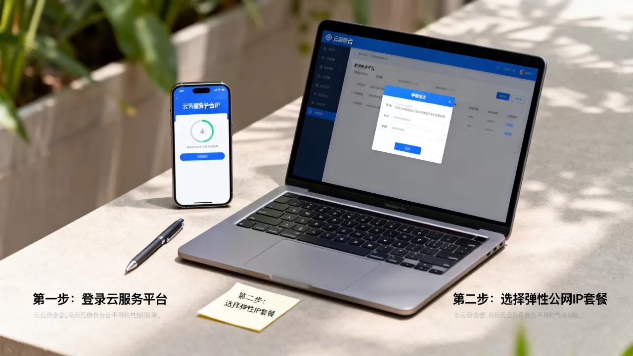 个人购买弹性公网怎么买？弹性公网IP怎么申请