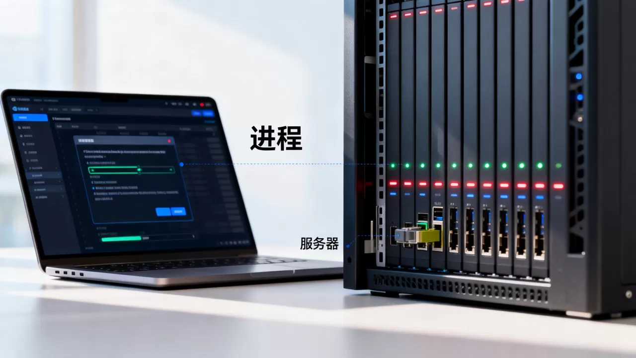 个人计算机进程和服务器有什么区别？进程与服务器区别详解