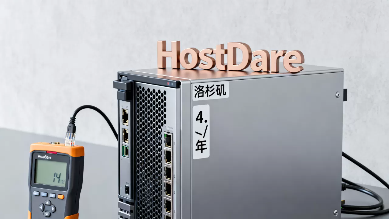 HostDare洛杉矶VPS低至.4/年值得买吗，美国VPS推荐