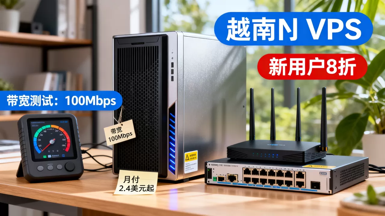 TOTHOST越南VPS新用户8折月付2.4美元起带宽够用吗？
