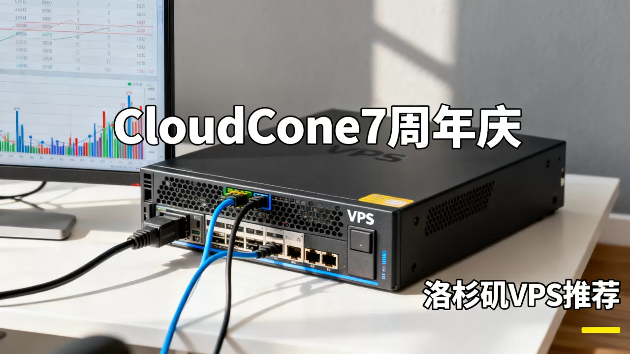 CloudCone7周年庆VPS真的便宜吗，洛杉矶便宜VPS推荐