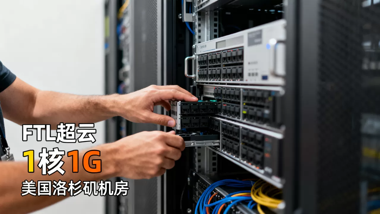 FTL超云9元1核1G云服务器靠谱吗？美国洛杉矶机房稳定吗