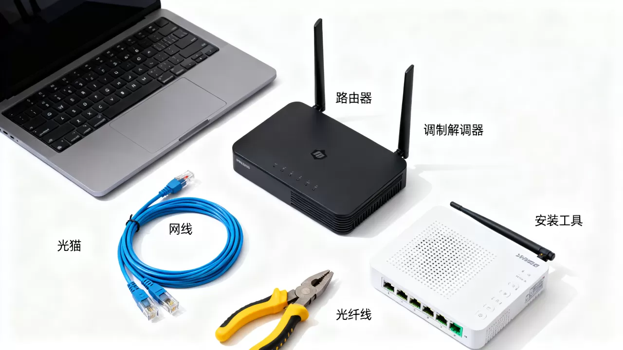 个人计算机接入网络需要哪些设备？家庭宽带安装费用及流程详解