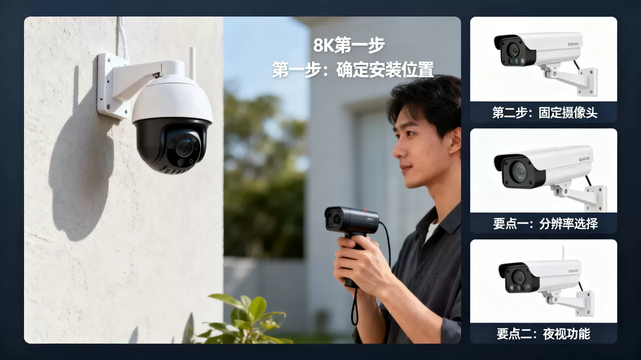 个人视频监控怎么安装？家庭监控摄像头怎么选