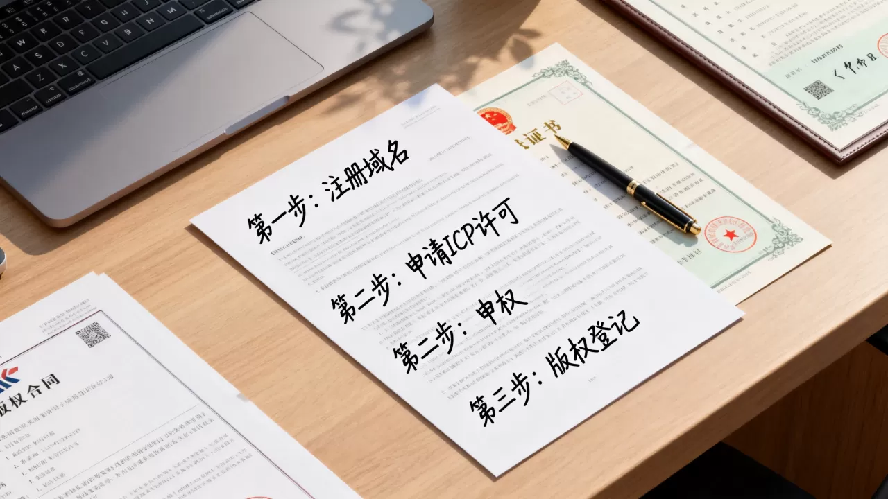 个人视频教程网站许可怎么申请？个人网站版权保护流程