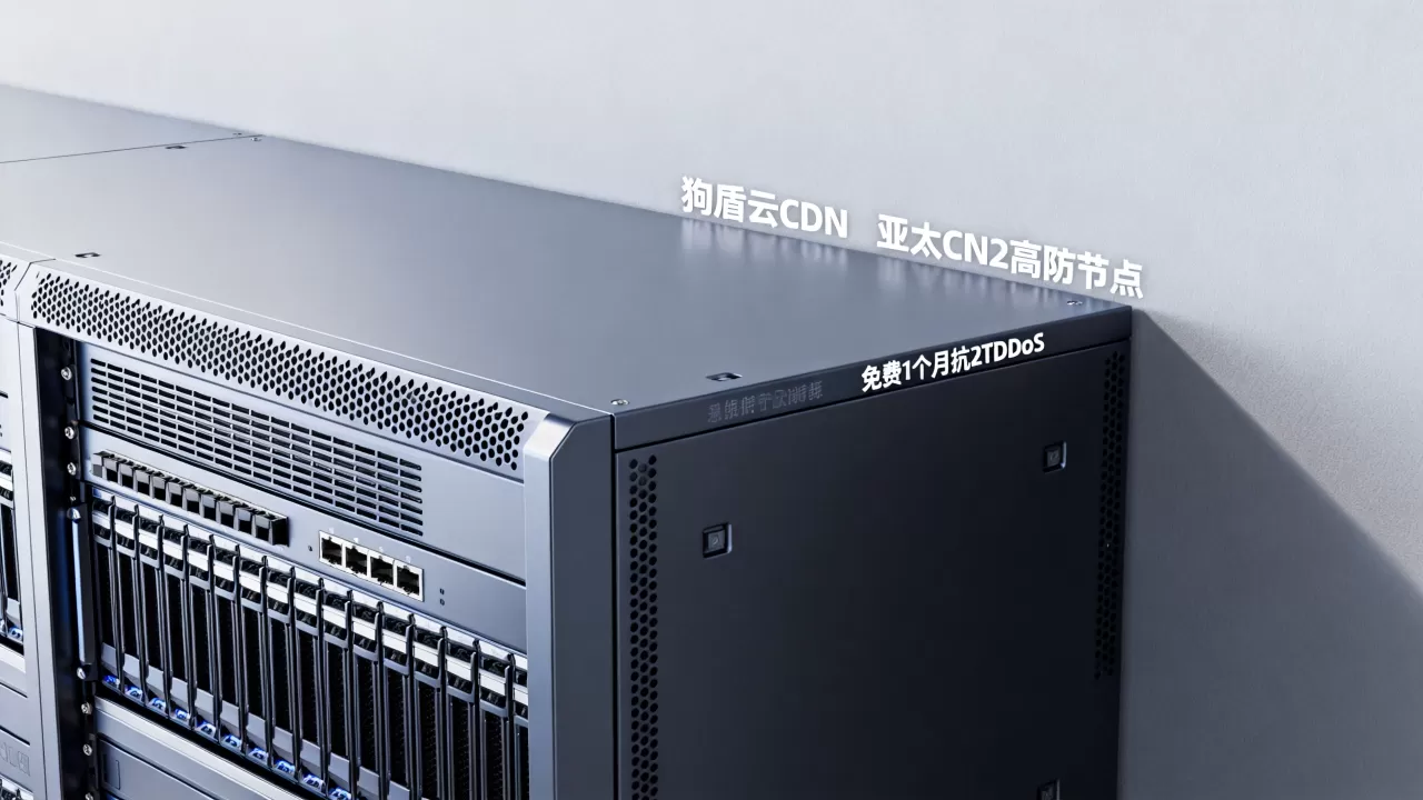 狗盾云CDN亚太CN2高防节点好用吗？免费1个月抗2TDDoS
