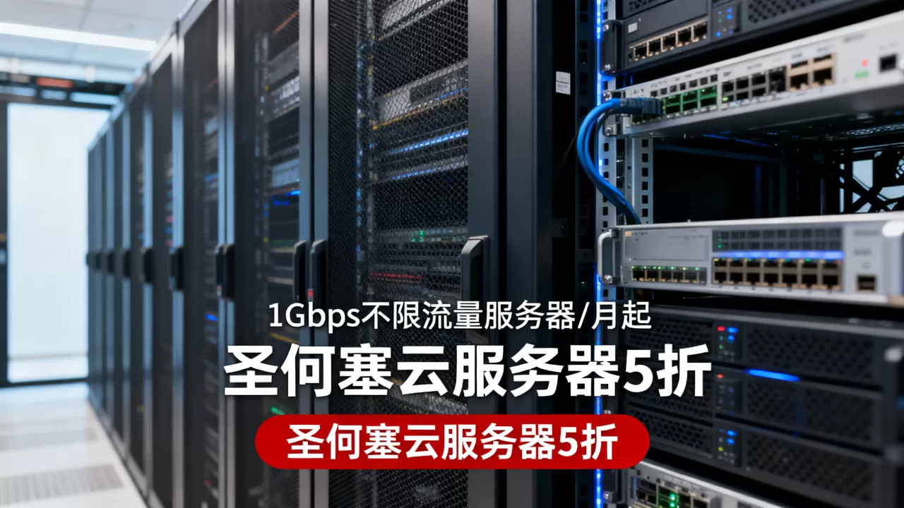 SpinServers八月促销1Gbps不限流量服务器/月起圣何塞云服务器5折，圣何塞云服务器5折怎么买最划算