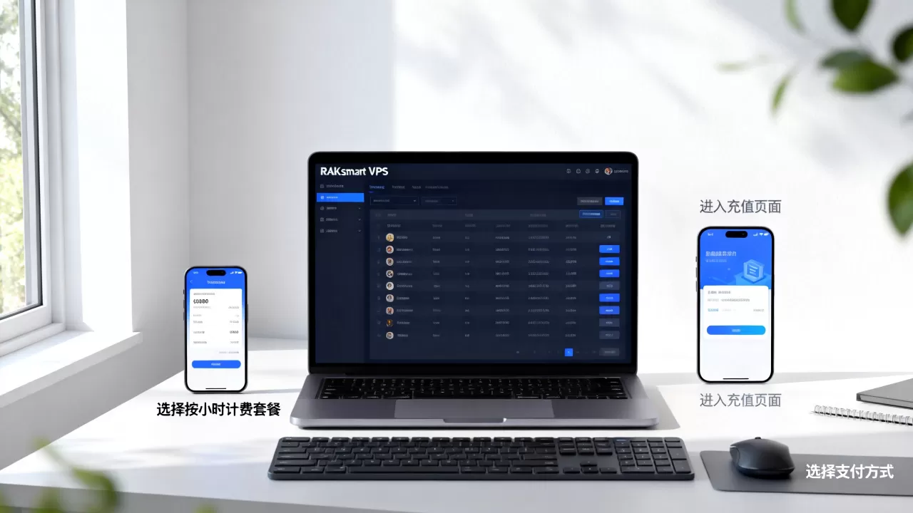 RAKsmart VPS按小时计费怎么买？VPS按小时计费怎么充值