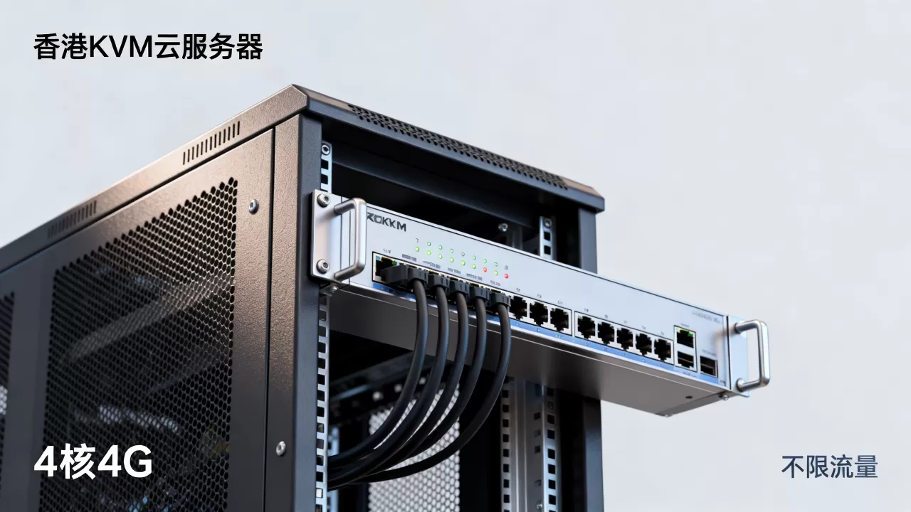 香港KVM云服务器4核4G不限流量好用吗？香港VPS推荐性价比高
