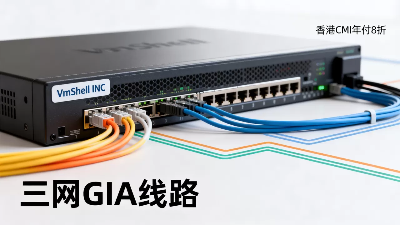 美国VmShell INC三网GIA线路稳定吗？香港CMI年付8折如何？