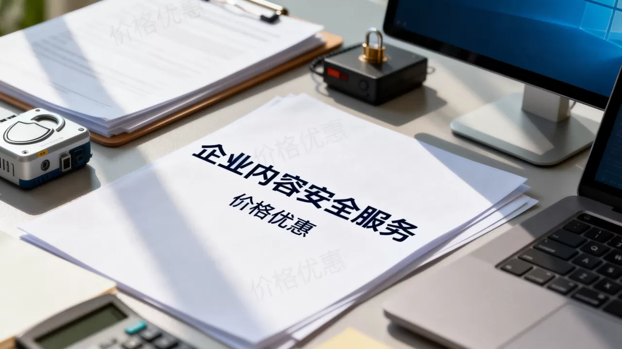 安全优惠怎么最划算？企业内容安全服务价格