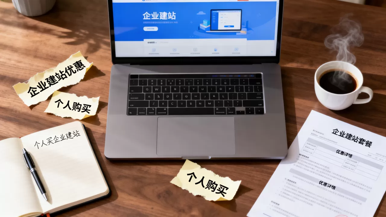个人买企业建站优惠吗？个人购买企业建站优惠