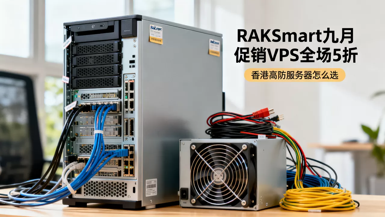 RAKsmart九月促销VPS全场5折吗？香港高防服务器怎么选