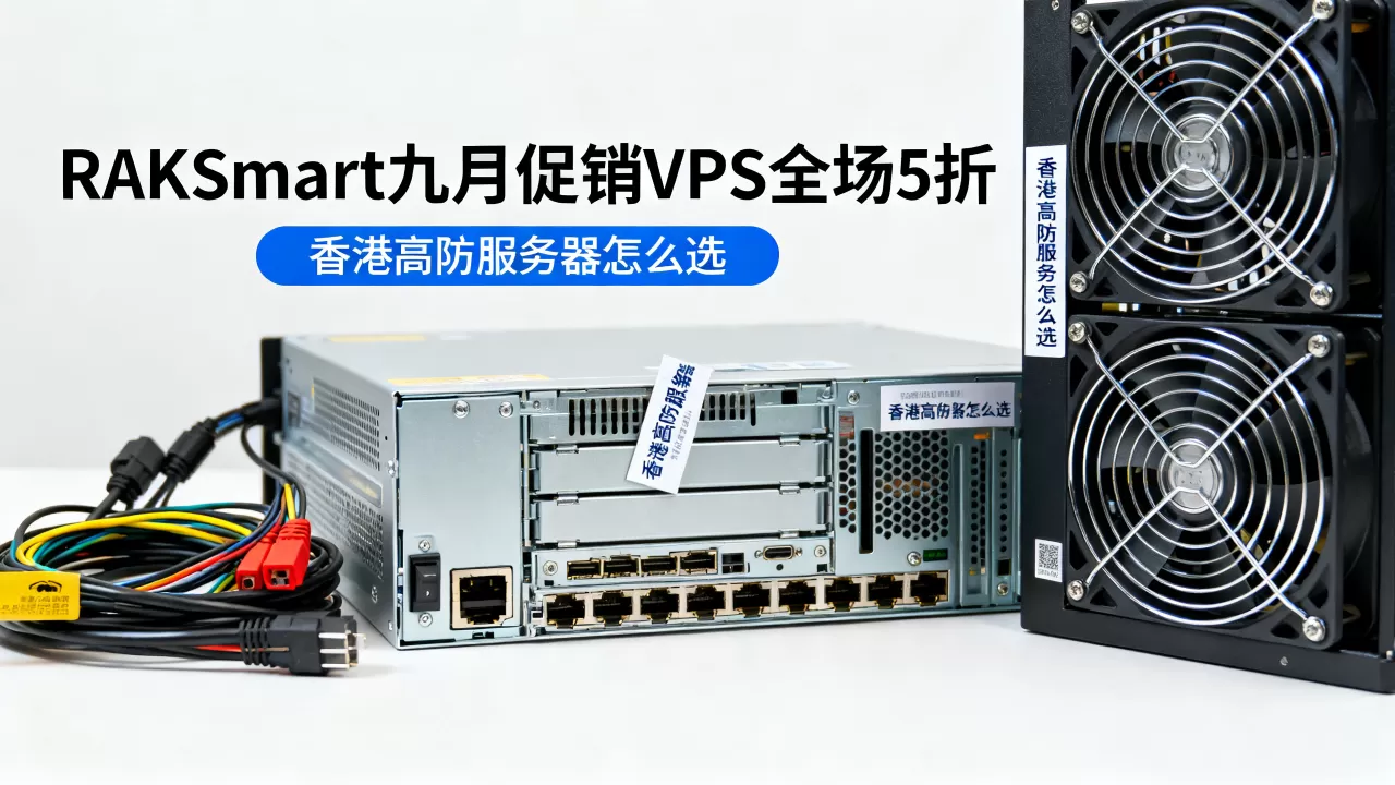 RAKsmart九月促销VPS全场5折吗？香港高防服务器怎么选