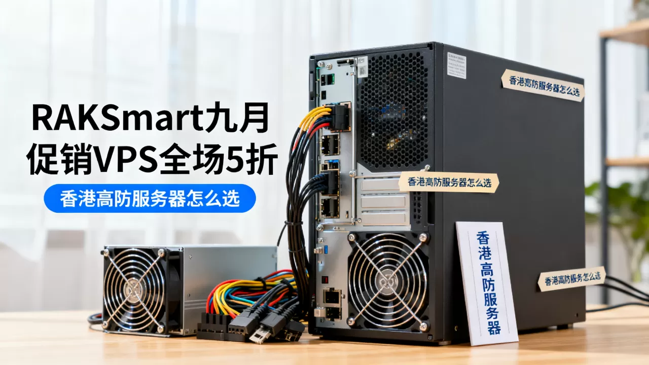 RAKsmart九月促销VPS全场5折吗？香港高防服务器怎么选