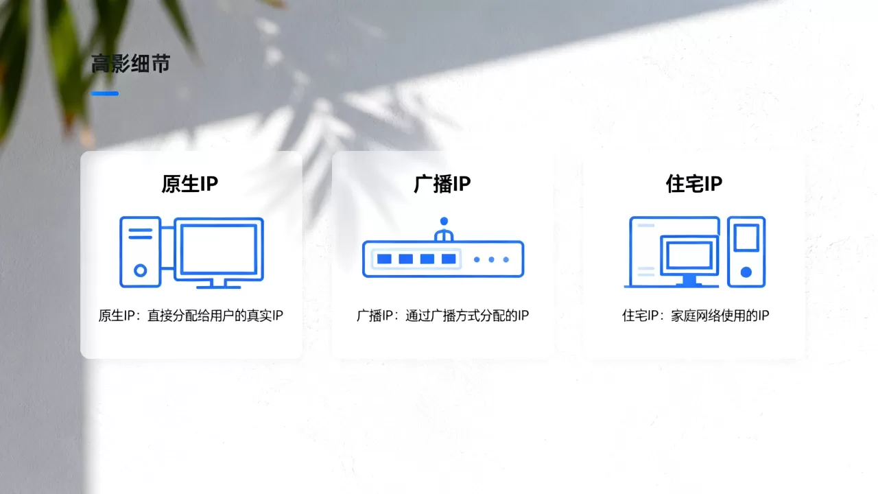 什么是原生IP、广播IP与住宅IP？如何区分及各自特点