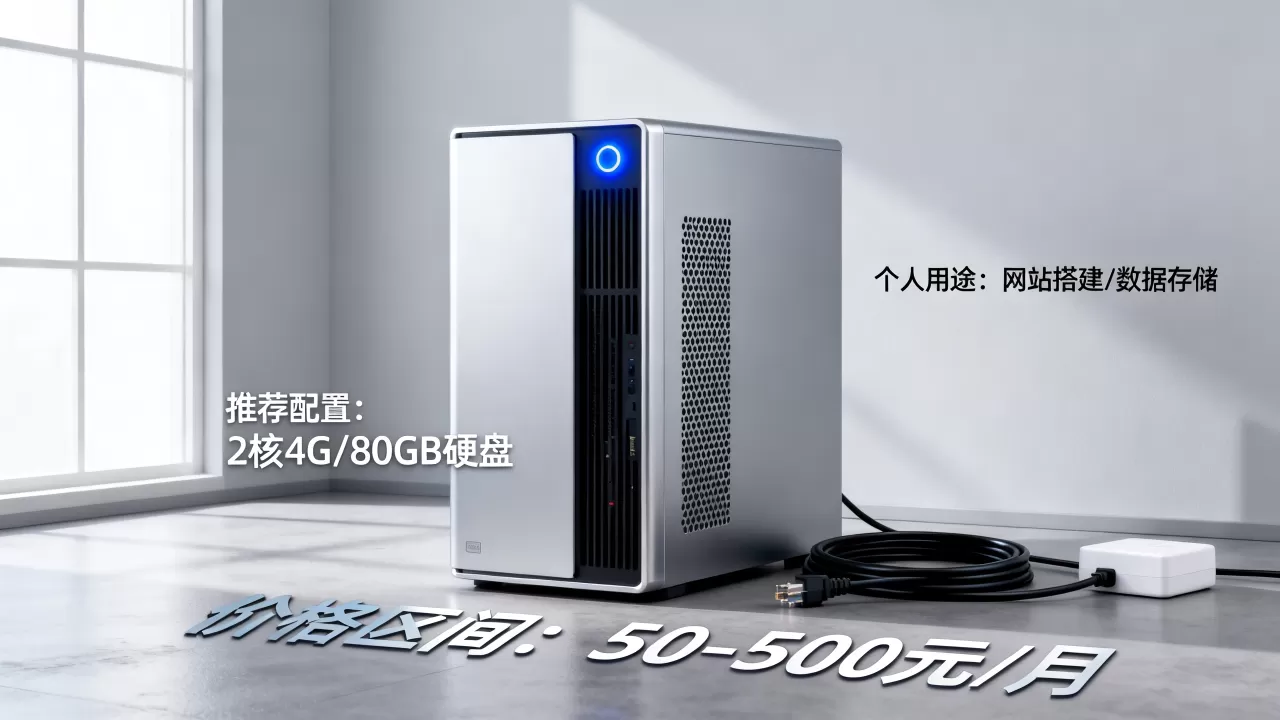 个人买云服务器有啥用？云服务器租用价格及配置推荐