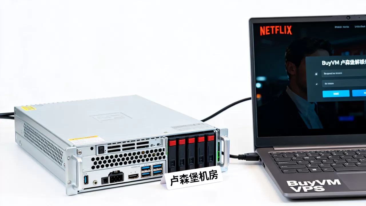 BuyVM解锁流媒体VPS好用吗，卢森堡机房解锁Netflix教程