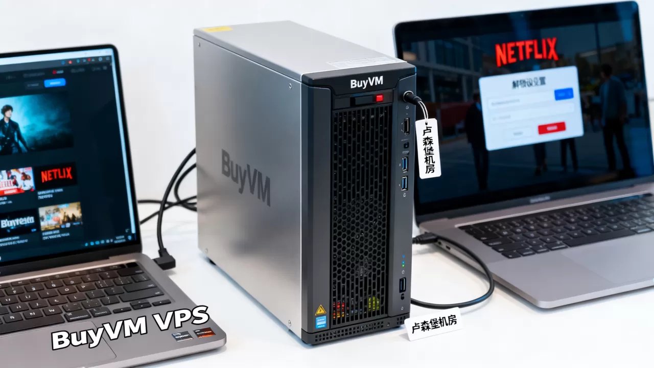 BuyVM解锁流媒体VPS好用吗，卢森堡机房解锁Netflix教程