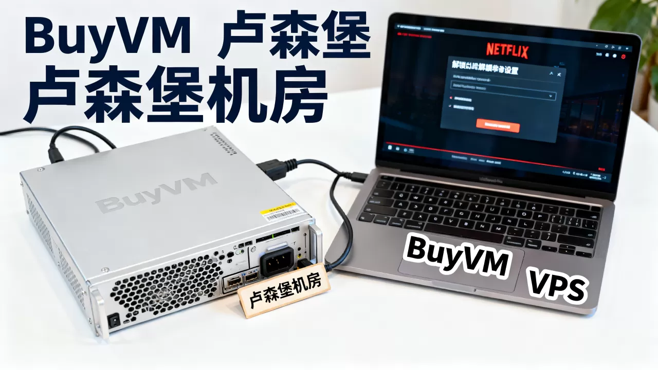 BuyVM解锁流媒体VPS好用吗，卢森堡机房解锁Netflix教程