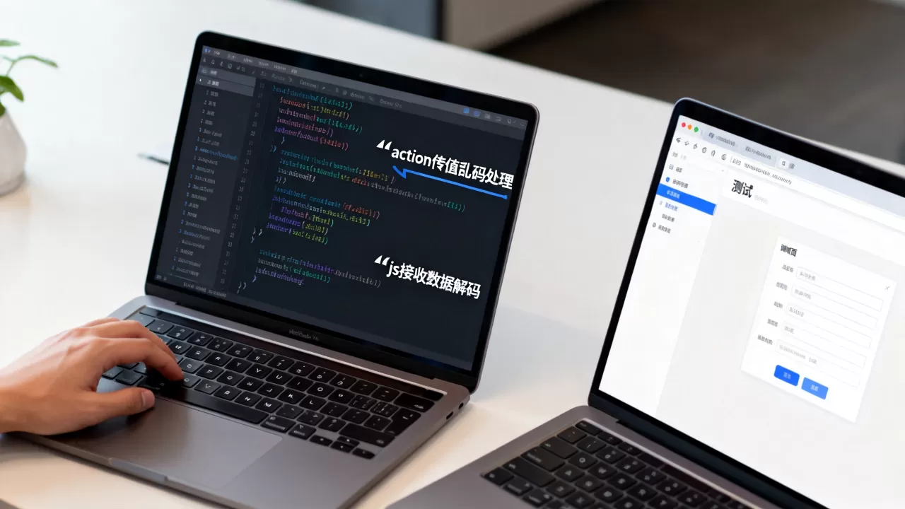 action向js传值乱码怎么办？js接收action数据乱码解决方法