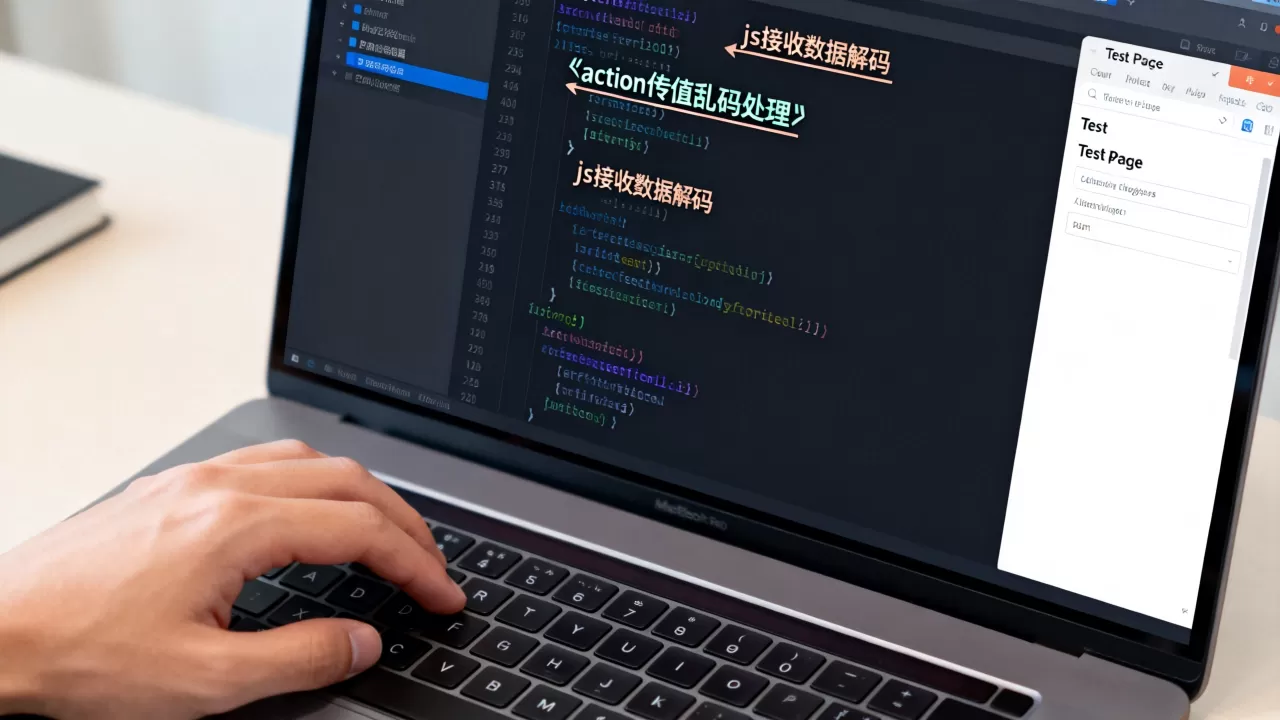 action向js传值乱码怎么办？js接收action数据乱码解决方法
