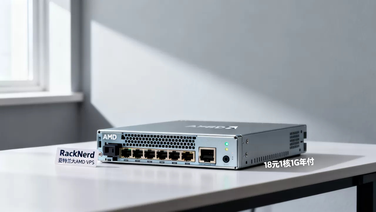 RackNerd亚特兰大AMD VPS值得买吗，18元1核1G年付靠谱吗