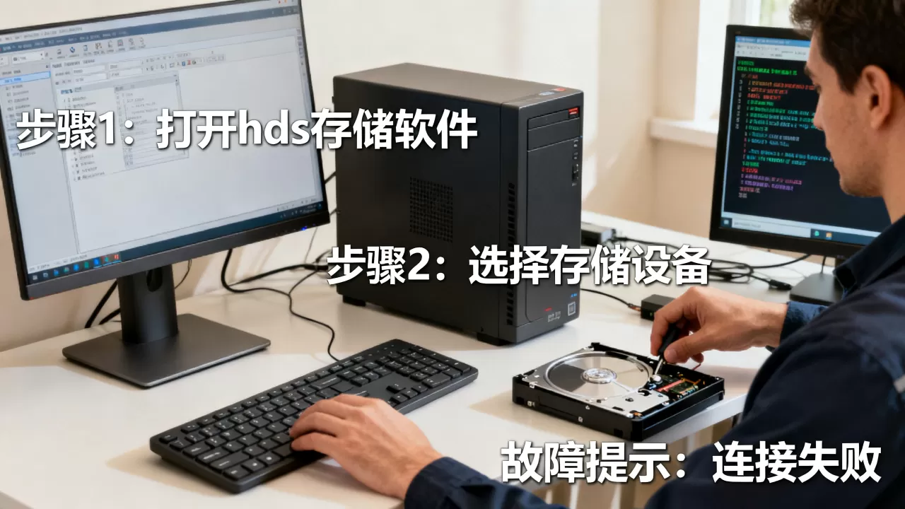 hds存储软件怎么用？hds存储软件故障处理